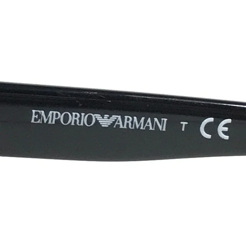 Emporio Armani Eyeglasses Frames EA3051F 5017 Black Square Full Rim 53-16-140